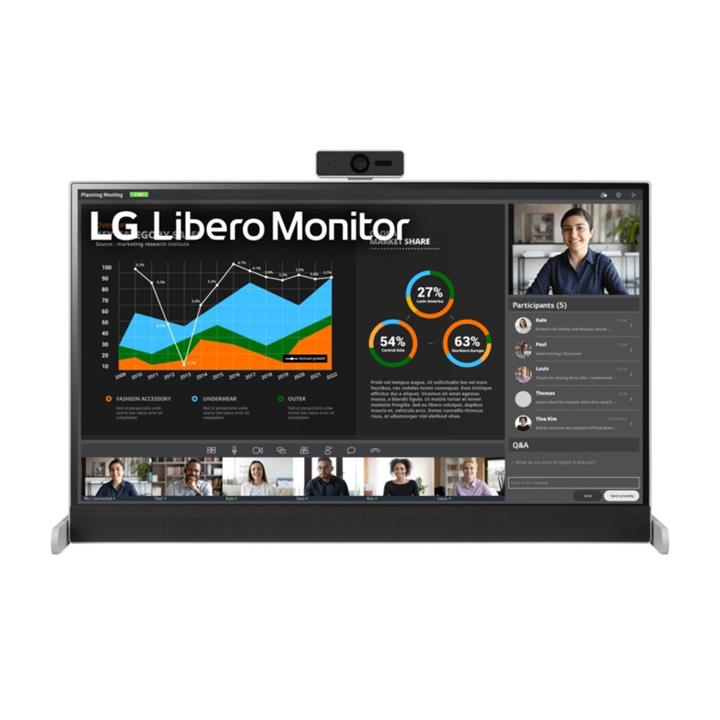 مانیتور ال جی مدل 27BQ70QC-S سایز 27 اینچ LG 27BQ70QC-S 27 Inch Monitor